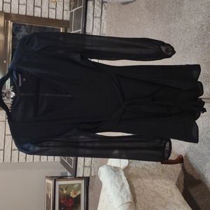 Long Sleeve Black Romper